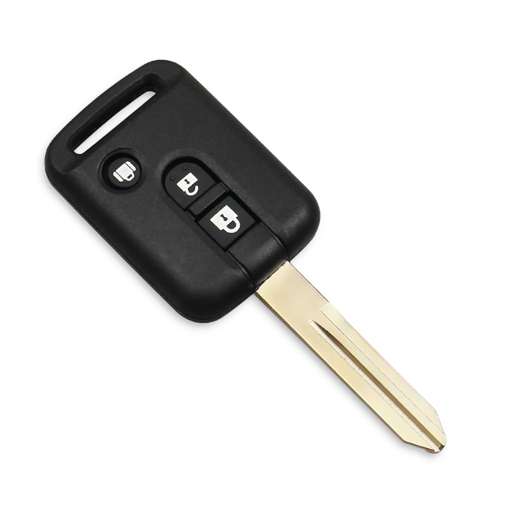 Брелок чехол KEYYOU с 3 кнопками для Nissan Micra 350Z Pathfinder Navara автомобильного ключа Fob|Ключ