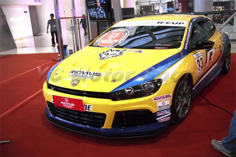 Автомобильные аксессуары стильная передняя губа GT24 из углеродного волокна Cup Racing