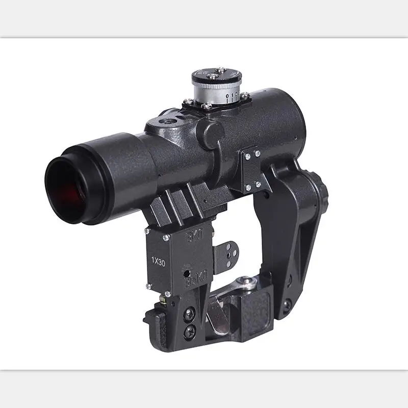 Sniper SVD 1x 30 Red Illuminated Hunting Riflescope Glass Reticle Tactical Optics Sights Shooting AK Rifle hunting shooting