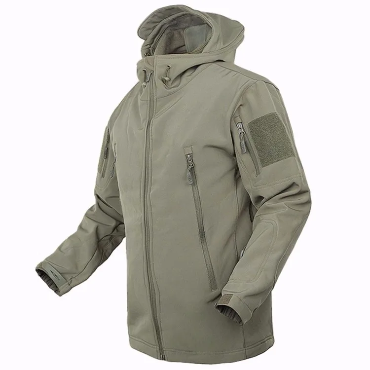 

Army Camouflage Coat Military Jacket Waterproof Windbreaker Raincoat Hunt Clothes Army Men Outerwear Jackets And Coats S-XXXL