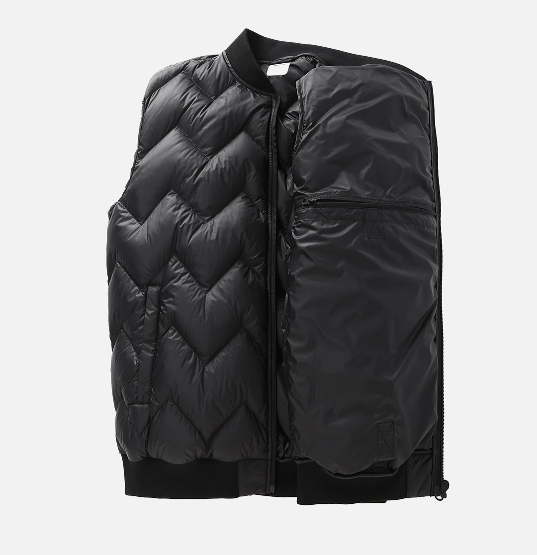 Оригинальный Xiaomi ULeemark мужская пуховая бейсбольная куртка повседневная крутая куртка на молнии с карманами ультра-легкое теплое зимнее