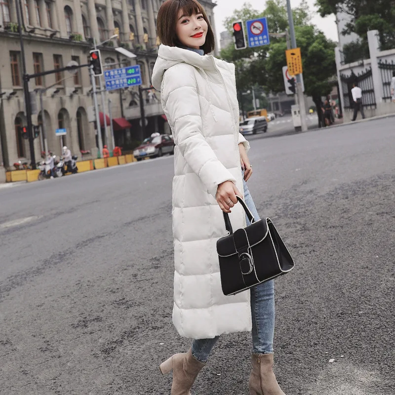 Nagodo Long Thick Parka 2018 New Fashion Winter Jacket Women Ukraine Female Parkas Cotton Padded Warm Hooded Coat Plus size 6XL Coats