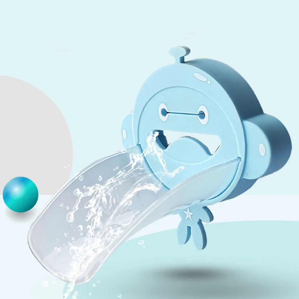 

Kitchen Bathroom Kids Cartoon Faucet Extension Helper Handle Baby Children Hand Wash Kitchen Accessories sink Faucet extension