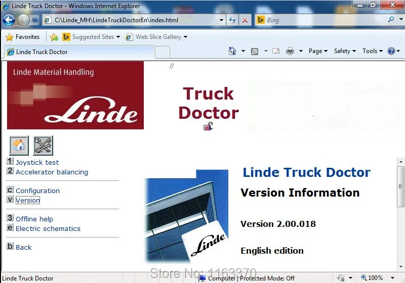 CF19 ноутбук установлен linde вилочный погрузчик программное обеспечение + 2 в 1 Linde