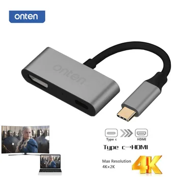 

Type C to 4K HDMI Video Cable Adapter Charging Converter 1080P for Macbook PC For Samsung S8 S8+ S9 Plus LG G5 to TV Projector