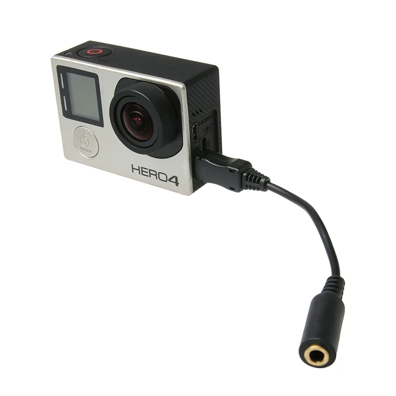 Профессиональный внешний мини микрофон Gopro 3 5 мм с зажимом для воротника Go Pro Hero
