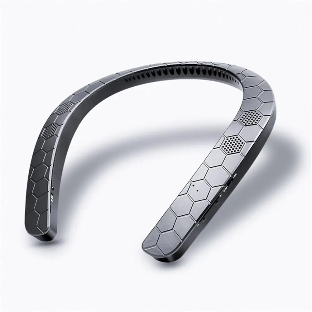 

Neck Bluetooth Speaker Portable Bluetooth 5.0 Running Speakers Outdoor Sports Running Wireless Stereo Loudspeaker Dropshipping