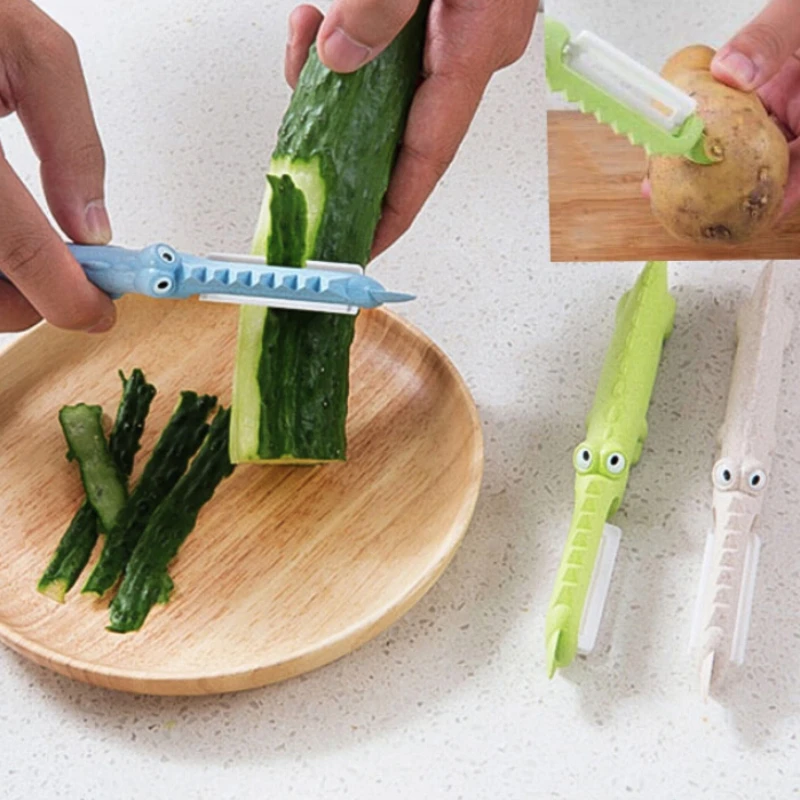 

Vegetable Fruit Peeler Cutter Cute Ceramic Peeler Wheat Straw Peeler Kitchen Multi-function Peeling Kitchen Tools Random Color