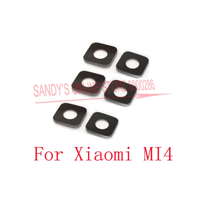 

1 Pcs/Lot High Quality Camera Glass Lens For Xiaomi 4 Mi4 MI 4 Rear Back Camera Glass Lens Cover With Adhesive Sticker