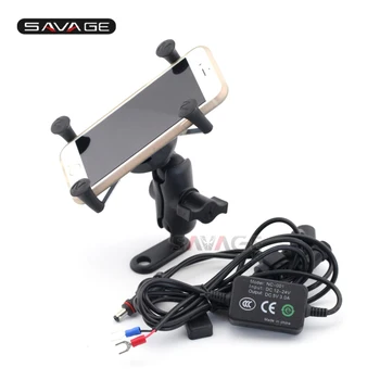 

GPS Navigation Mount Bracket For BMW F 650GS/700GS/800GS/800GT/800R K 1200R/1200S/1300R/1300S Mobile Phone Holder USB Charger
