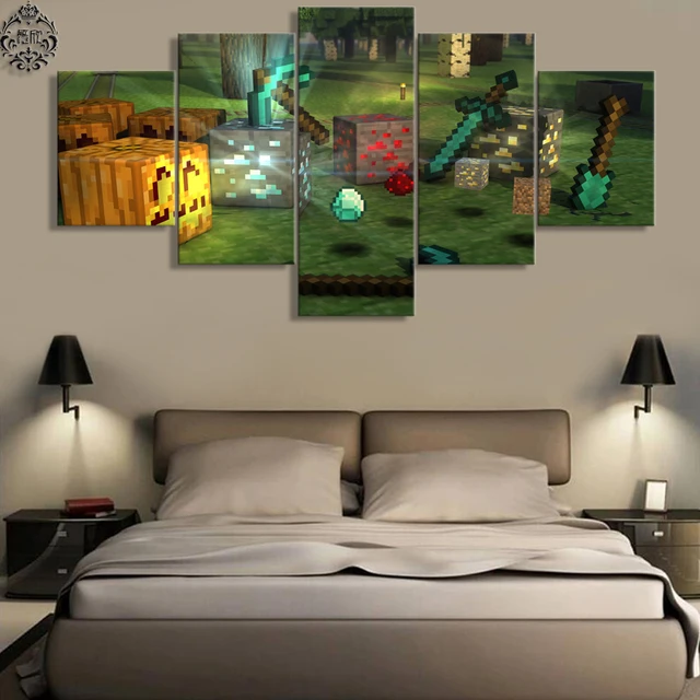 US $6.63 49% OFF|Leinwand Malerei Minecraft Spiel Poster 5 Moderne Home Decor Für Wohnzimmer Wandkunst Malerei Leinwanddruck Bilder Kunstwerke in ... US $6.63 49% OFF|Leinwand Malerei Minecraft Spiel Poster 5 Moderne Home Decor Für Wohnzimmer Wandkunst Malerei Leinwanddruck Bilder Kunstwerke in ...