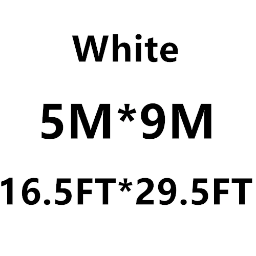 Vilead 5 м x 9 м(16.5 x 29.5ft) белоснежка цифровой камуфляж чистая Военная Униформа камуфляж сетка Солнечные укрытия Защита от солнца Тенты паруса палатка - Цвет: White