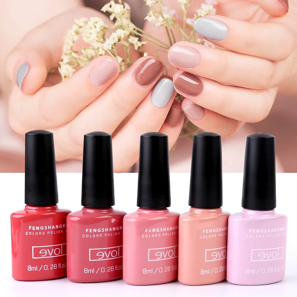 Fengshangmei 8ml Colors Gel Polish 120 Colors Gellak UV Professional Use Nail Gel Polish Long Lasti