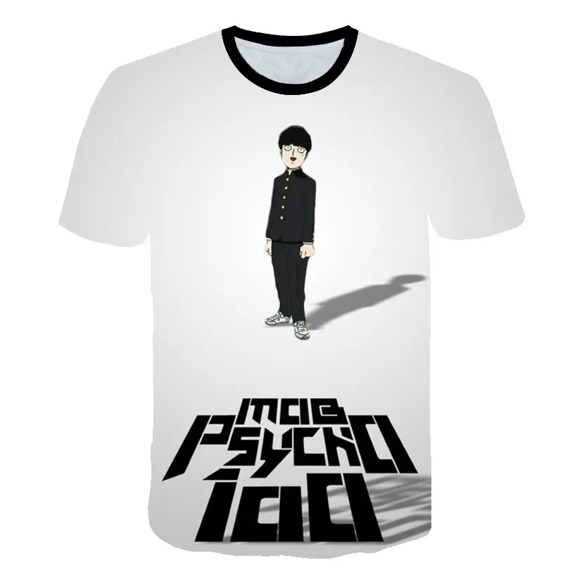 Новая модная футболка ONE PUNCH MAN, толстовки, аниме ONE-PUNCH Man, футболка с 3D рисунком, Мужская футболка, Genos Saitama, летние футболки для косплея - Цвет: picture color