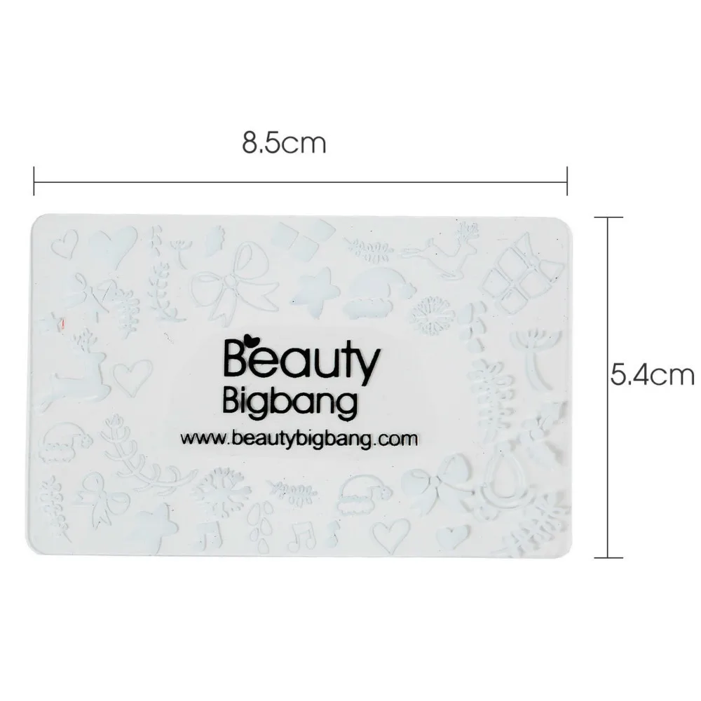 1 шт. штамповки для ногтей BeautyBigBang штамп с лаком пластик сделай сам маникюрный