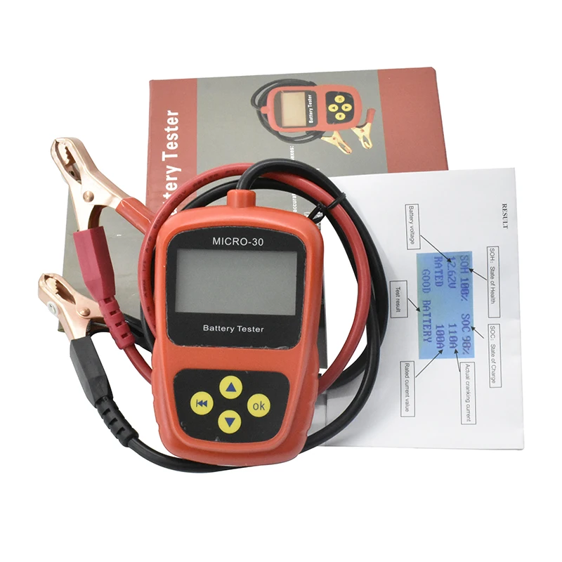 Lancol Accurate Indication Cranking CCA Checker Motorcycle Battery Tester Micro-30Hot Sale 12V Smart Car LED Display Digital Lancol Accurate Indication Cranking CCA Checker Motorcycle Battery Tester Micro-30Hot Sale 12V Smart Car LED Display Digital
