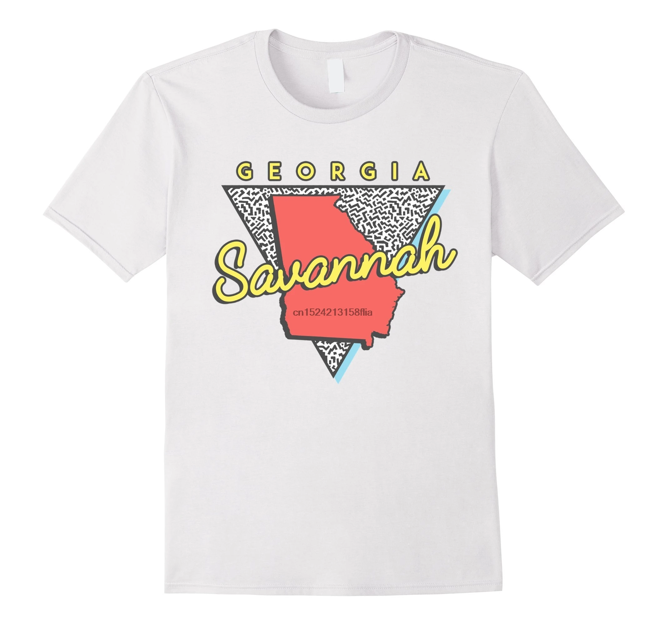 Savannah T Shirt Retro Triangle GAin TShirts from Men's