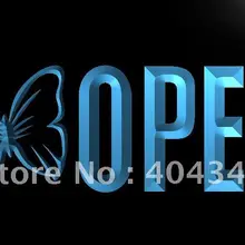 LK729-открытый салон красоты Бабочка ногтей светодиодный неоновый свет знак