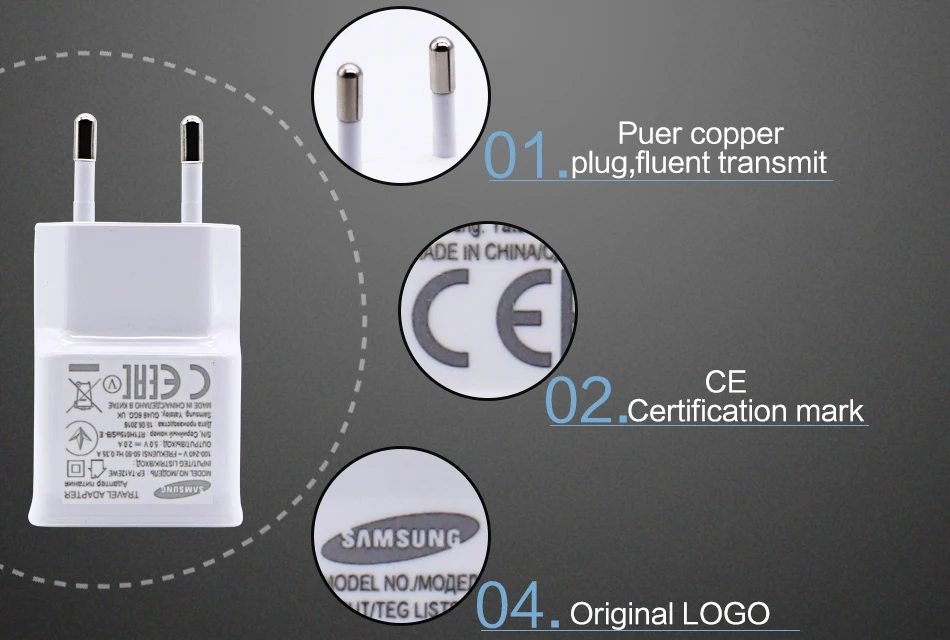 Samsung S4 note2, оригинальное зарядное устройство, настенный адаптер 5V2A, 1 м, кабель Micro USB, зарядка 2,0, Адаптивная зарядка, дата, кабель Galaxy S3