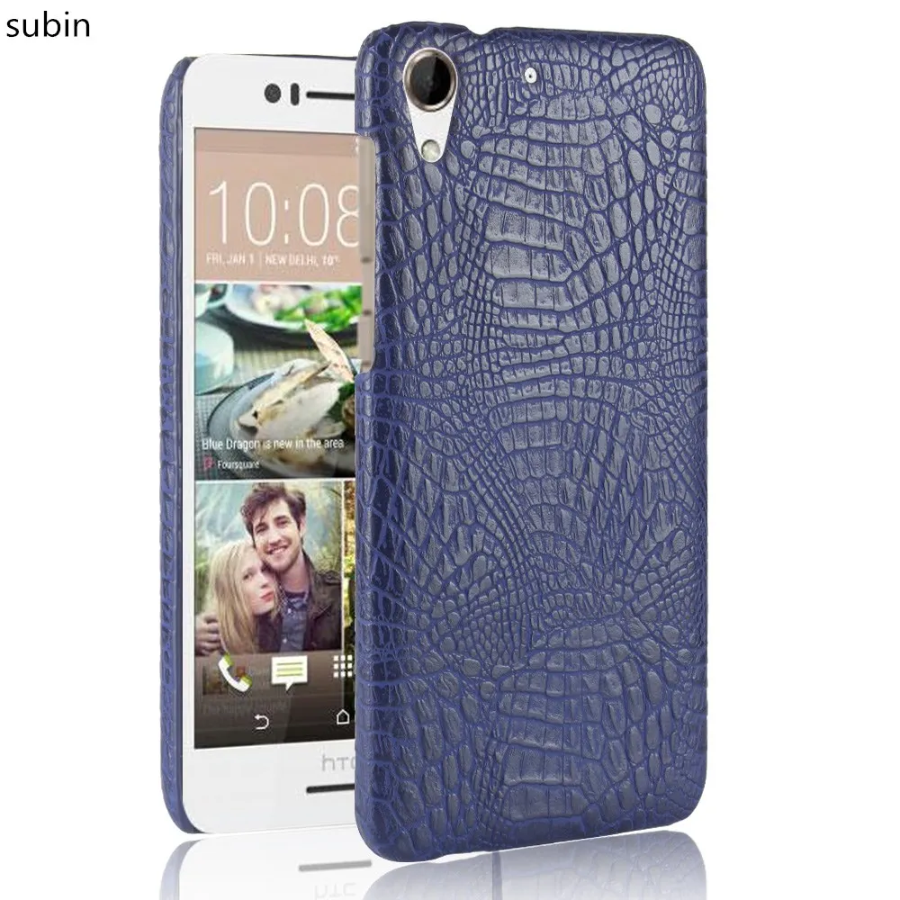 Leather Crocodile Pattern New arrival For HTC Desire 728 D728t D728w Dual Sim Case Retro Luxury Skin Cover Phone | Мобильные