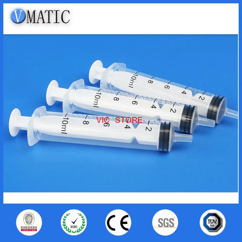 Free Shipping 10ml/10cc Luer Lock Dispensing Syringes Glue Dispenser