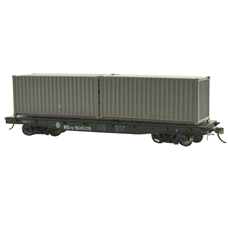 HO 1: 87 Модель поезда контейнерные перевозки Пластиковый Контейнер грузовой автомобиль поезда железнодорожное моделирование 20 футов