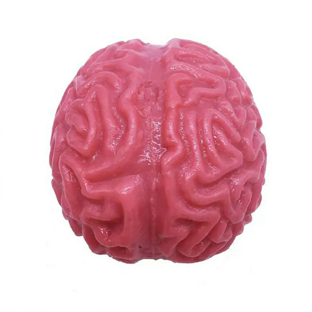 

Funny Decompression Toy Squishy Brain Fidget Splat Ball Anti Stress Popping Anxiety Reducer Sensory Play Fun Toy for Halloween