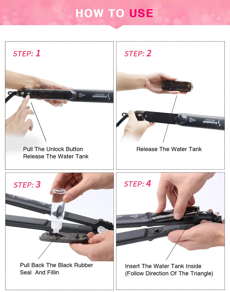 Steam Style hair straightener (8)