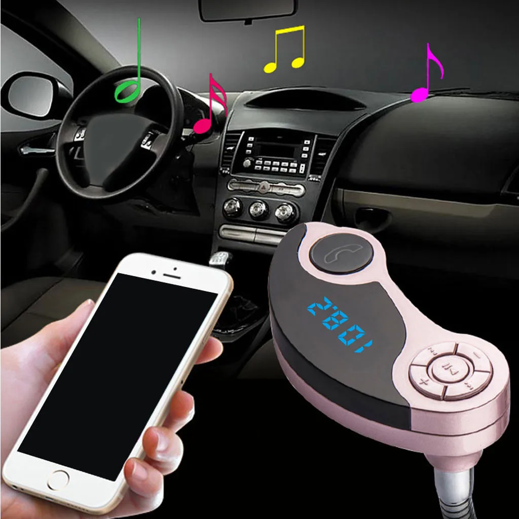 Дисплей напряжения частоты окно Handsfree для Bluetooth автомобильного комплекта Usb