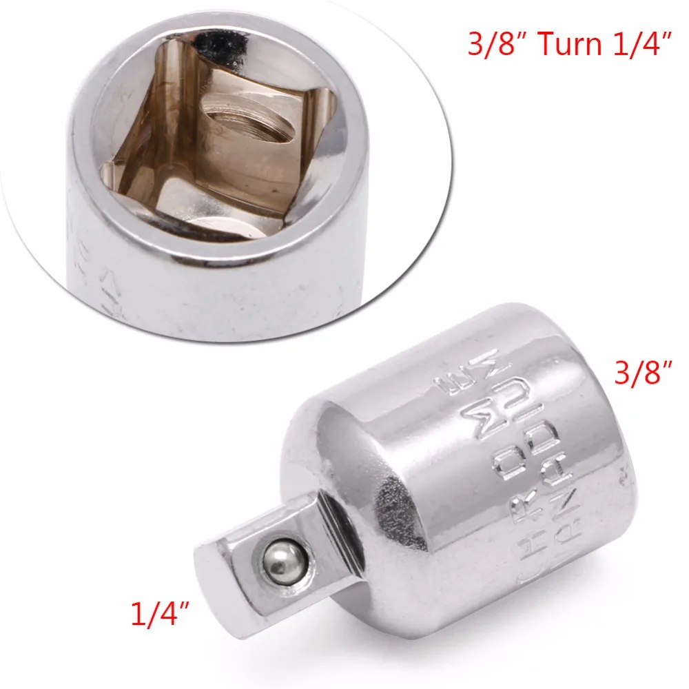 Адаптер с трещоткой и шаровым замком 3/8 дюйма в 1/4 дюйма|socket adapter reducer|universal wrenchadapter