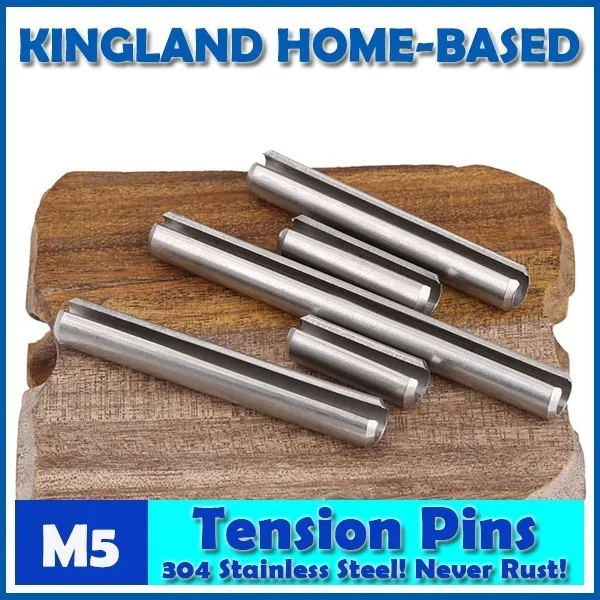 M5 Split Cotter Spring Pin Parallel Slotted, Heavy Duty Made Of 304