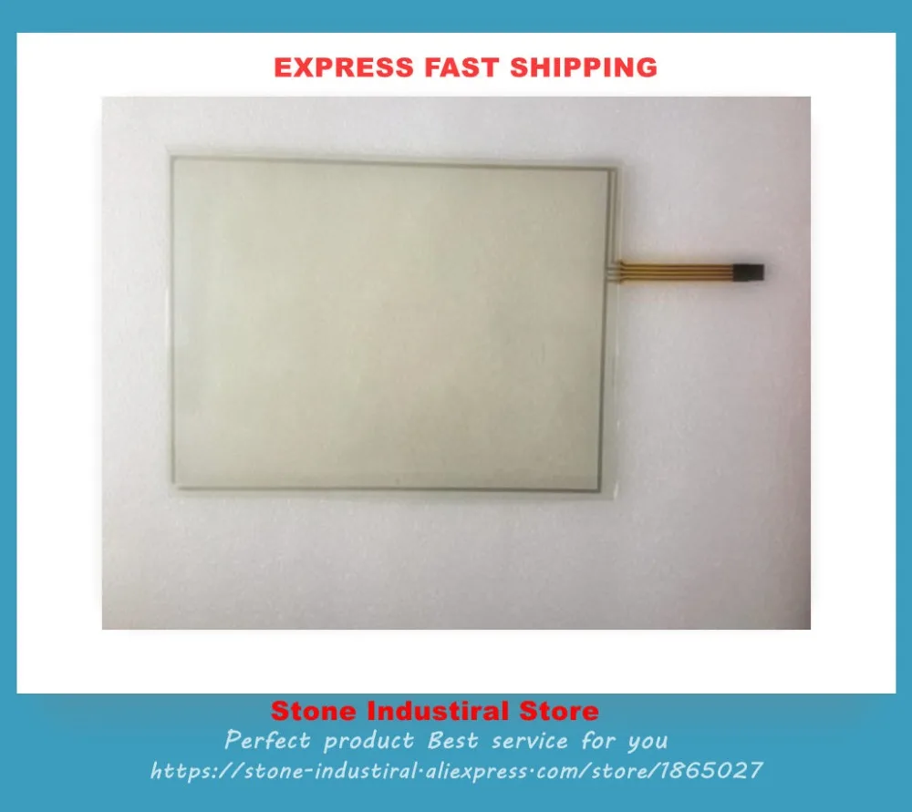 Amt 9542 Hmi Tela de Toque Industrial Painel Membrana Vidro Toque Ano Garantia Novo Amt9542