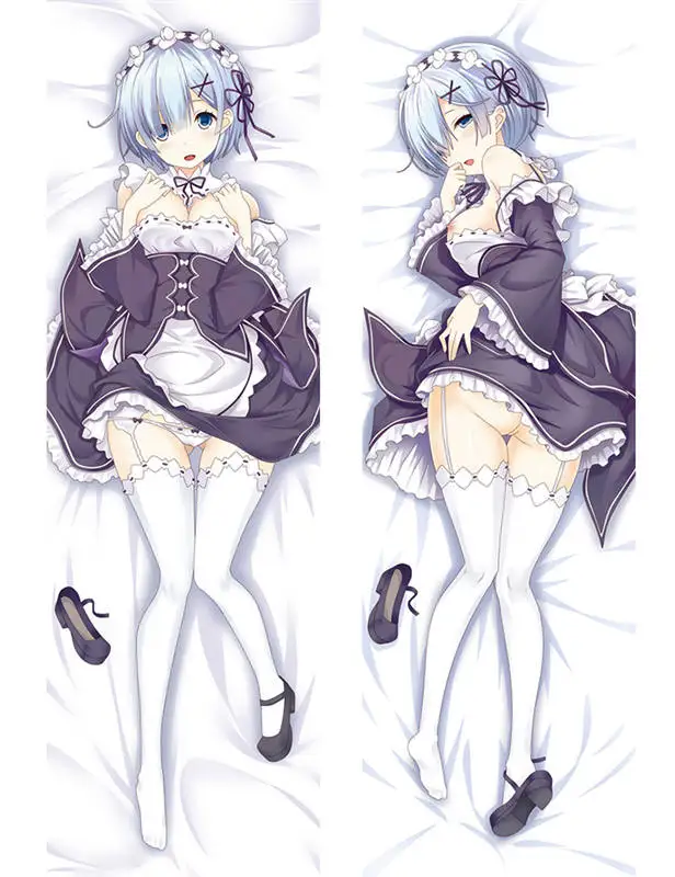 Аниме Dakimakura Body Re Zero Kara Hajimeru Isekai Seikatsu 150x50 см 100x35 см наволочка манга 2 - Цвет: 15