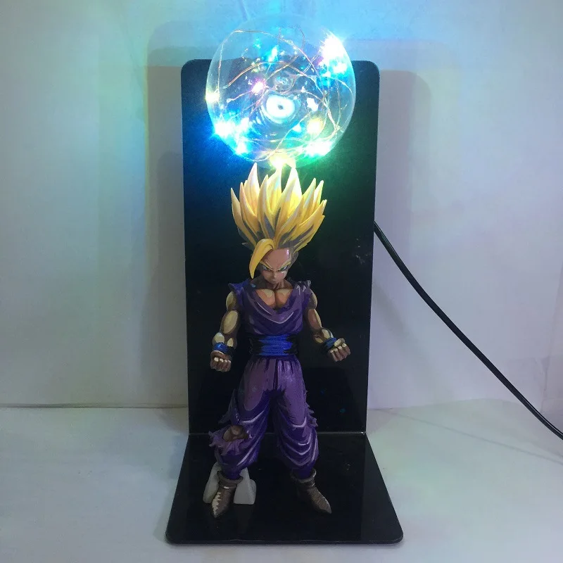 

Colourful Dragon Ball Son Goku Z Super Siah Table Lamp Spirit Bomb Single Light Bulb Led Night Light Set For Child