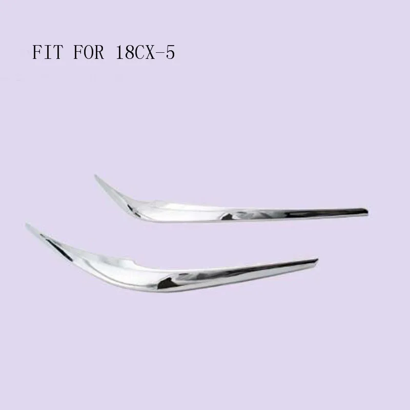 

Подходит для MAZDA CX-5 CX5 2017 2018, хромированный задний фсветильник, задний фонарь, крышка для век, крышка для бровей, украшение, ободок, Молдинг