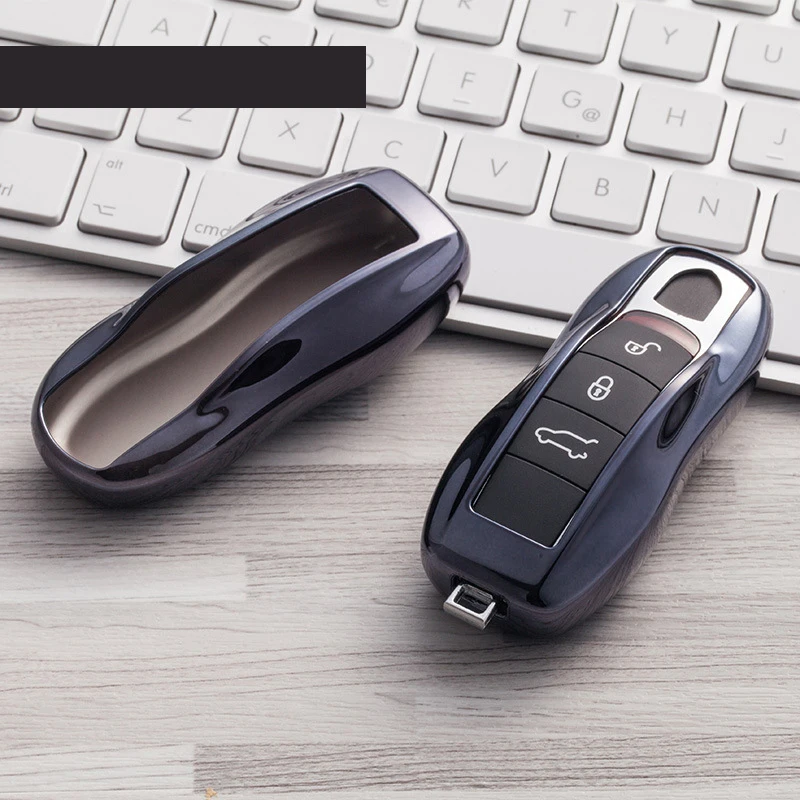 

Car Styling TPU Key Cover Shell Case For Porsche Cayenne 911 996 Panamera Macan key Protection Shell Auto Accessories