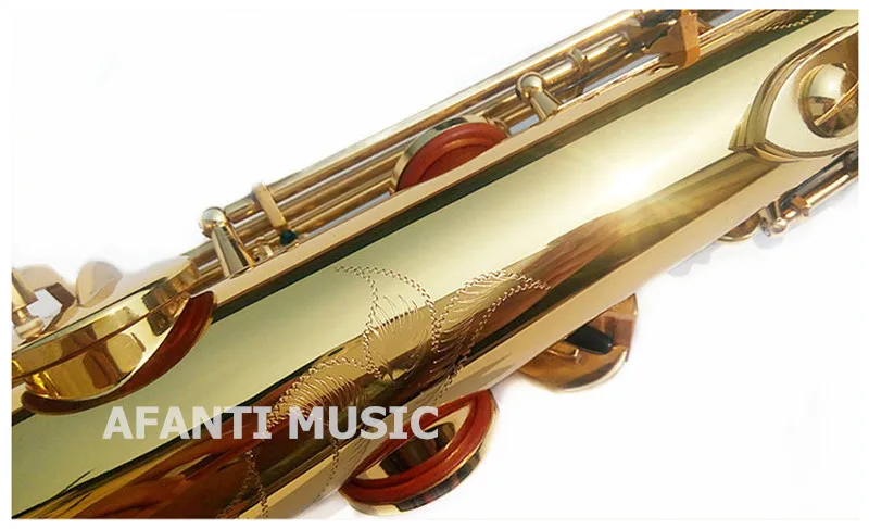 Afanti музыка BB тон/латунный корпус/золото сопрано Саксофоны (ase-400)