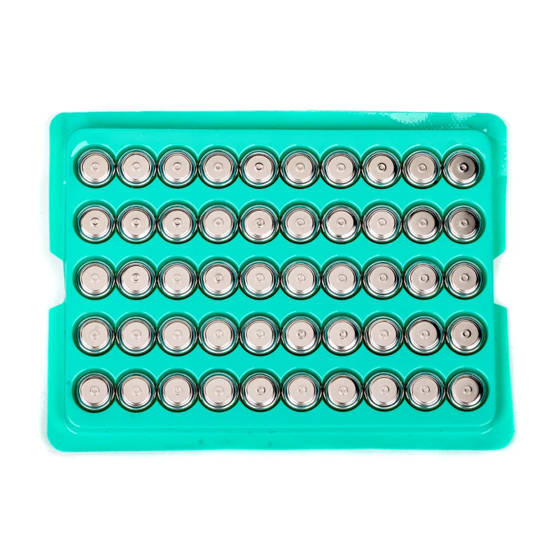 

Mayitr 50pcs 1.5V Alkaline Button Battery AG10 L1131 SR1130 189 LR54 Cell Batteries For Electronic Watches