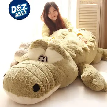 

Plush toy cute Crocodile costume alligator doll queen pillow plush pp cotton cushion pillow Stuffed TV&Movie character