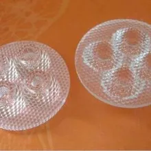 YJM-44 Высококачественная светодиодная оптическая линза 4 P, pmma-материалы, размер линз: 44X11,07 мм, 45 градусов, поверхность бусин