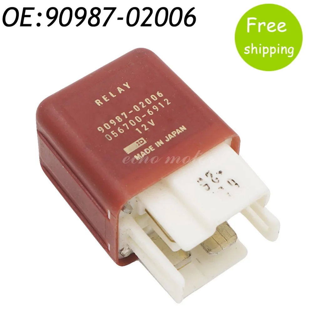 90987 02006 9098702006 Main Relay 12V 4 Pins For Toyota COROLLA PRIUS