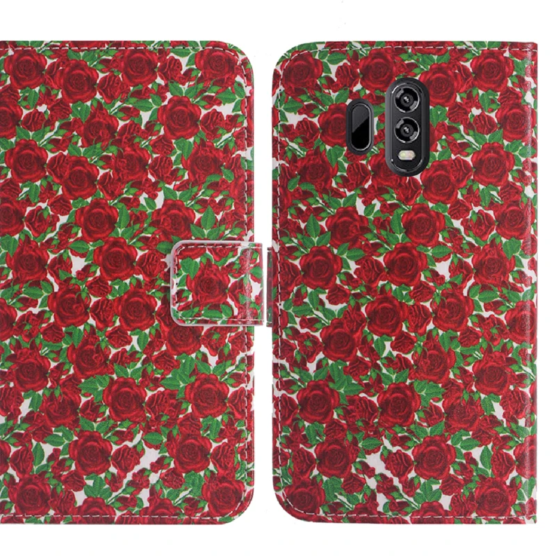 TienJueShi Fashion Flip Book Design Protect Leather Cover Shell Wallet Etui Skin Case For HOMTOM HT70 6 inch