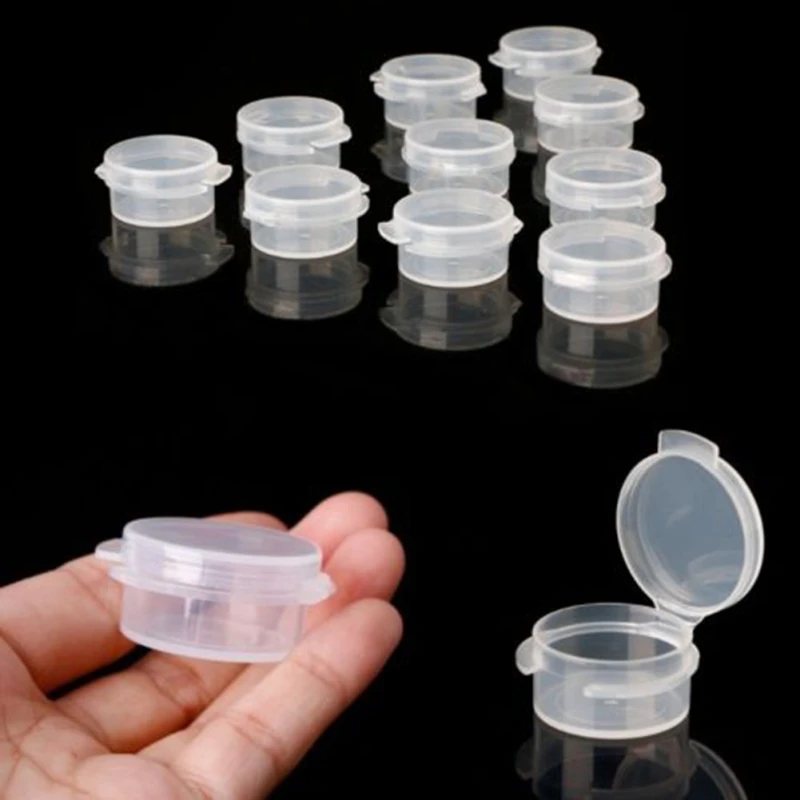

DIY Transparent Make Up Jar Mini Sample Bottle Sealing Pot Face Cream Container Portable Storage Bottle
