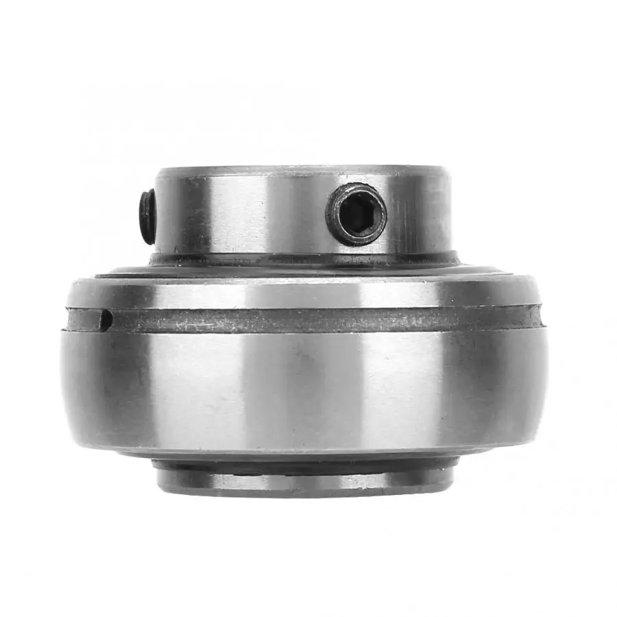 2x High Quality Insert Mounted Ball Steel Bearing 25x52x34.1mm//0.98x2.05x1.34in