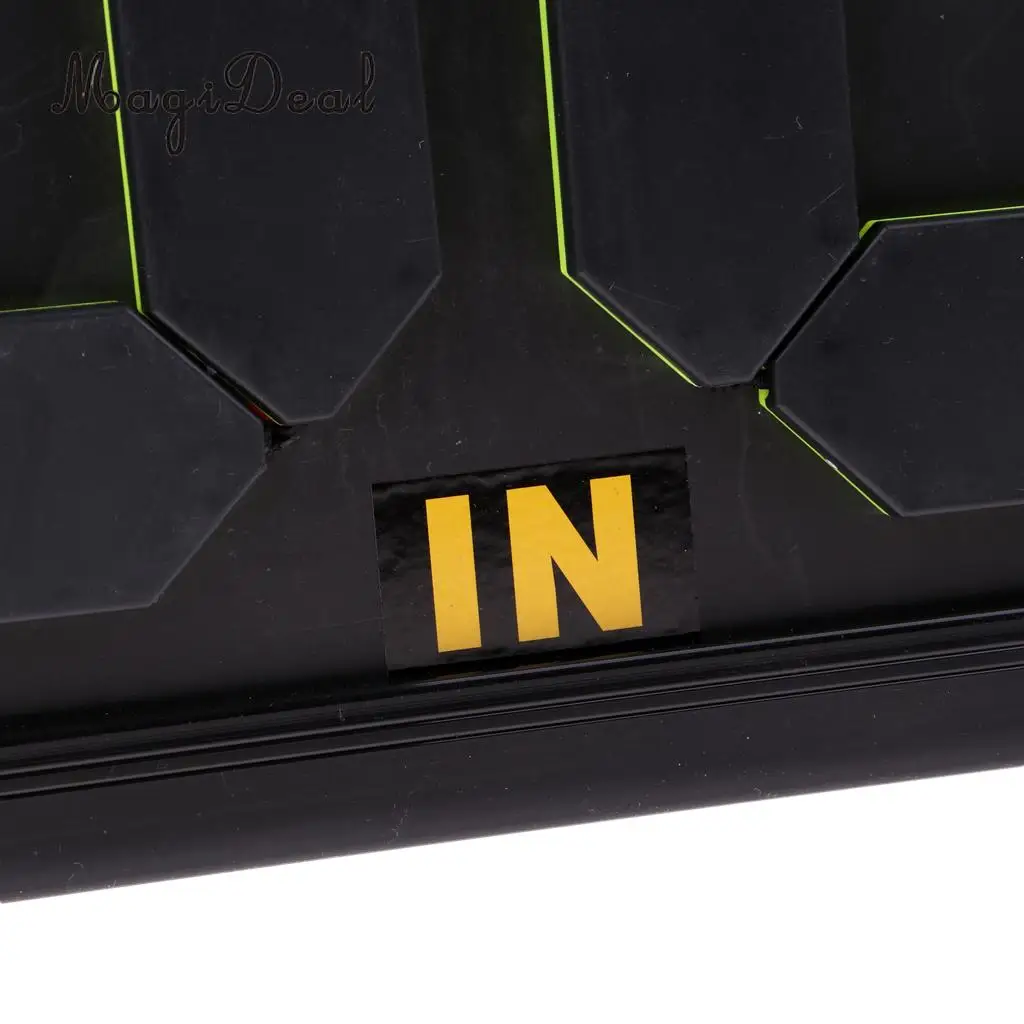 MagiDeal Football Substitution Card Soccer Substitution Board Fluorescent Display - Anti-aging, Beautiful and Practical