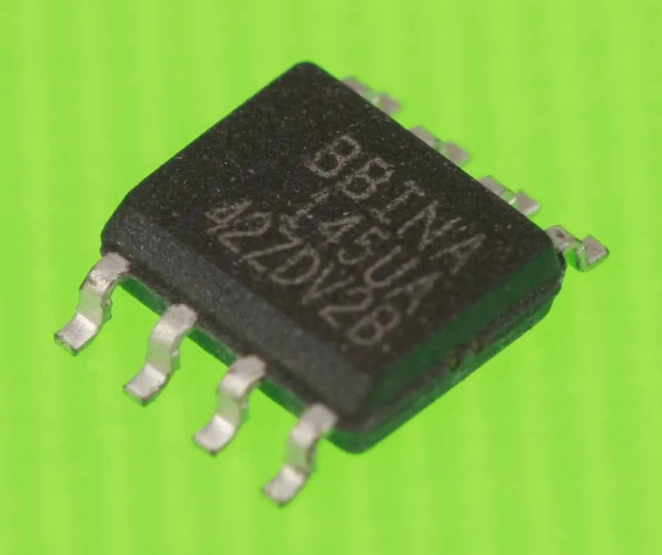 1PCS Authentic INA145UA (SOP8) programmable gain differential