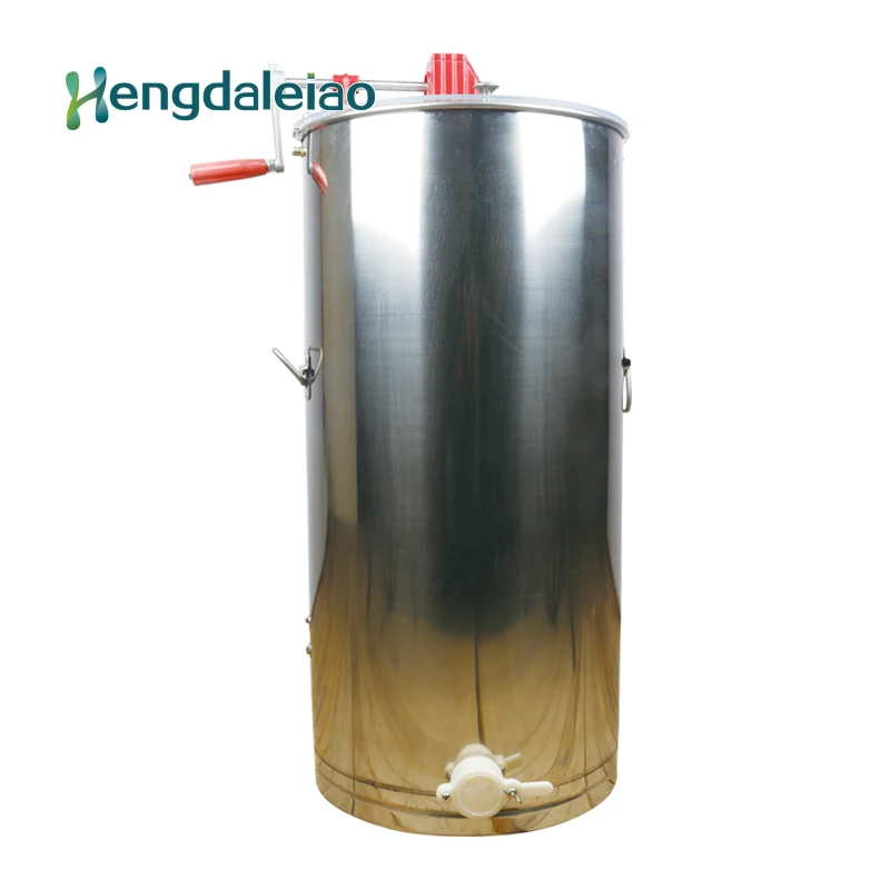 

Beekeeping Equipment/Tools Stainless Steel Manual 2 frames A -type Honey Extractor /Centrifuge Machine with Plastic Honey Gate