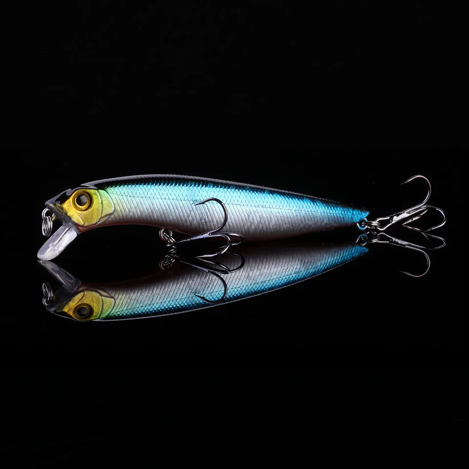 

WALK FISH Professional Wobbler Fishing Lure Floating Minnow Crank Bait 110mm 17g Swimbait Crankbait Pike Fishing Tackle Pesca