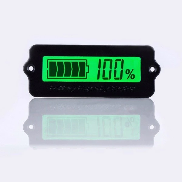 

LY6W Car Battery Tester Lithium Battery / Lead-acid Battery Indicator Display Panel Battery Capacity Tester for Car E-bike