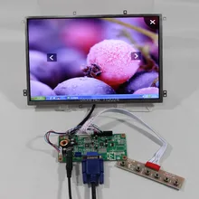 Entrada de sinal VGA lcd controlador board RTMC1B10.1inch B101EW05 V0 1280x800 painel lcd